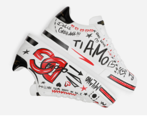 Giay Dolce & Gabbana Portofino 'Love' CS1558B7140HW3EK