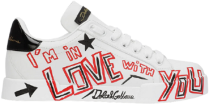 Giay Dolce & Gabbana Portofino 'Love' CS1558B7140HW3EK