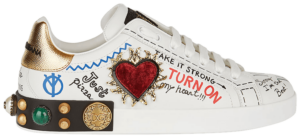 Giày Dolce & Gabbana Portofino 'Graffiti' CS1759-AH029-8I049