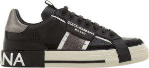 Giày Dolce & Gabbana Custom 2.Zero Low 'Black' CS1863-A0223-8B979