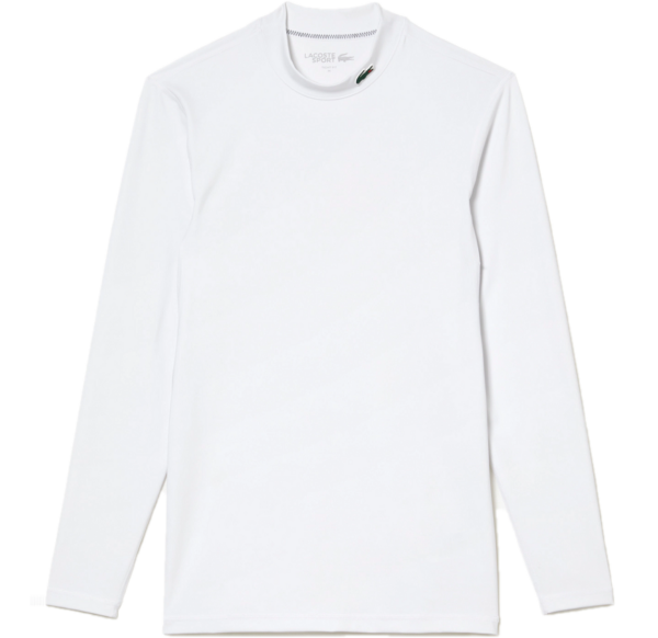 Ao Lacoste Sports Tight Fit Long Sleeve T-Shirt 'White' TH5204-53G-001