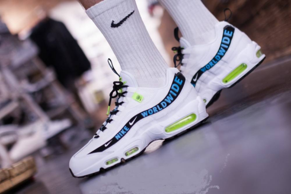 Giày Nike Air Max 95 Worldwide Pack White CT0248-100 - Ảnh 6