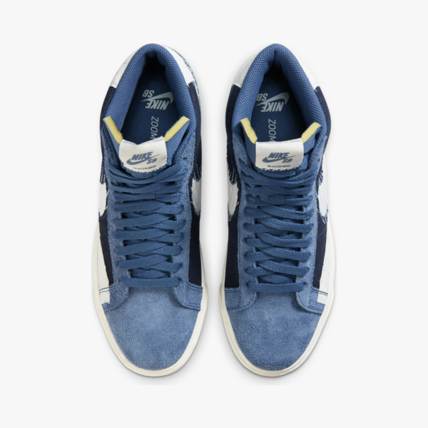 Giày Nike Blazer Mid SB 'Sashiko Pack Mystic Navy' CT0715-400 - Ảnh 7