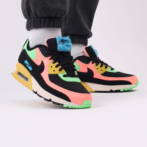Giày Nike Wmns Air Max 90 'Fur Multicolor' CT1891-600 - Ảnh 3