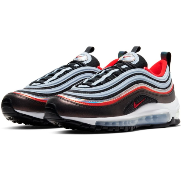 Giày Nike Air Max 97 FP GS 'Off Noir Crimson' CT1965-001 - Ảnh 2