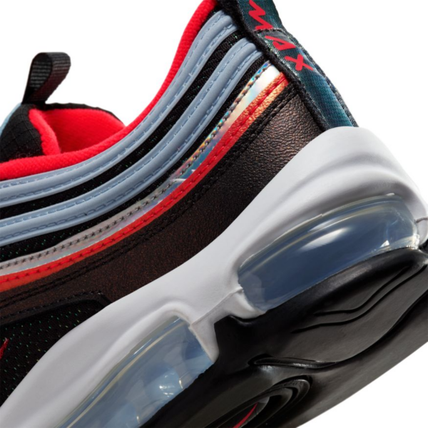 Giày Nike Air Max 97 FP GS 'Off Noir Crimson' CT1965-001 - Ảnh 5