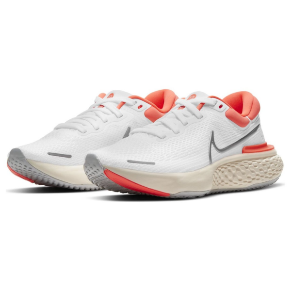 Giày Nike Wmns ZoomX Invincible Run Flyknit 'White Bright Mango' CT2229-100 - Ảnh 5