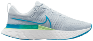 Giày Nike React Infinity Run Flyknit 2 'Pure Platinum Emerald Laser Blue' CT2357-007