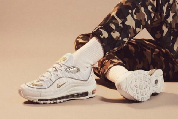 Giày Nike Air Max 98 'Blue Chill' CT2547-100 - Ảnh 3