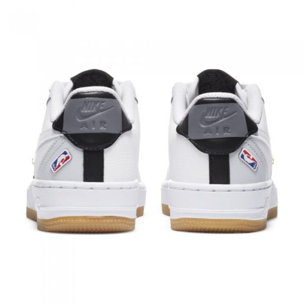 Giày Nike NBA x Air Force 1 LV8 1 HO20 GS 'White' CT3842-100 - Ảnh 5
