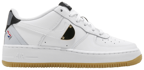 Giày Nike NBA x Air Force 1 LV8 1 HO20 GS 'White' CT3842-100