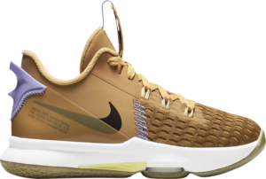 Giay Nike LeBron Witness 5 GS 'Wheat' CT4629-700