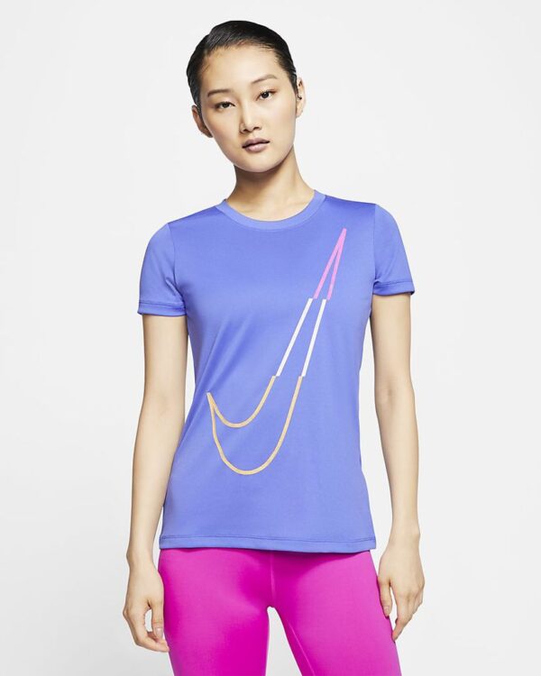 Áo Nike DRI-FIT Icon Clash Sapphire CT7353-500 - Ảnh 2