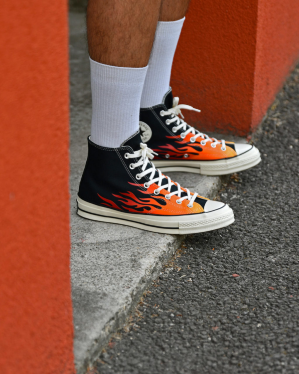 Giày Converse Chuck 70 Hi 'Flames' 165024C - Ảnh 4
