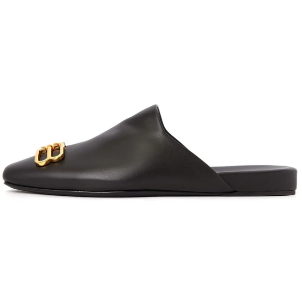 Giay Balenciaga Cozy BB Mule Slippers 'Black' 693960-WBD21-1080