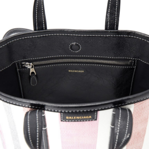 Tui Balenciaga Stripe Babes Small East West Tote 'Pink' 671404-2107S-5865