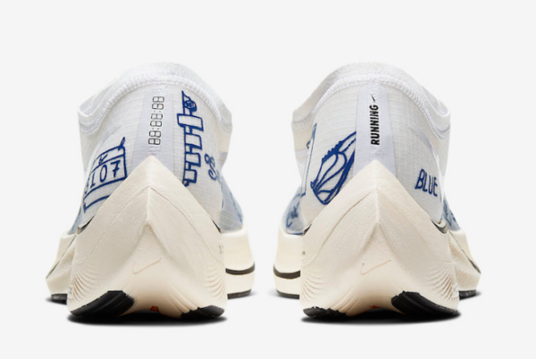 Giày Nike ZoomX Vaporfly NEXT% 'Blue Ribbon Sports' CU4844-100 - Ảnh 8