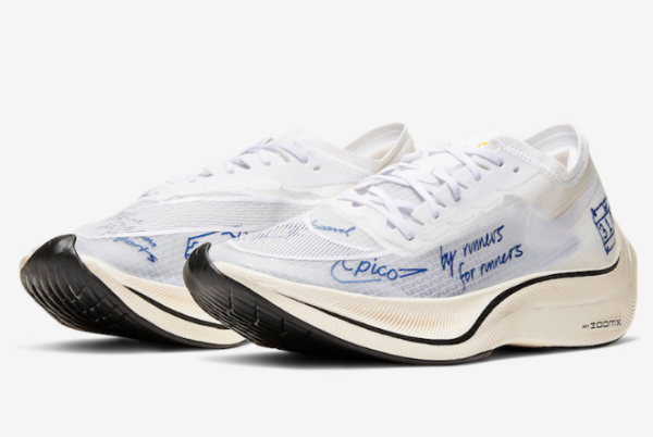 Giày Nike ZoomX Vaporfly NEXT% 'Blue Ribbon Sports' CU4844-100 - Ảnh 6