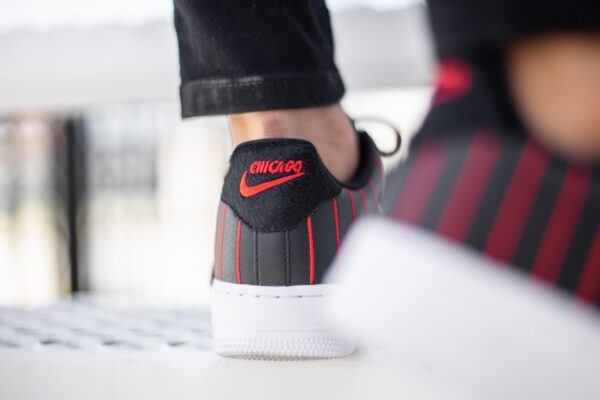 Giày Nike Wmns Air Force 1 Jewel Low 'Chicago' CU6359-001 - Ảnh 4
