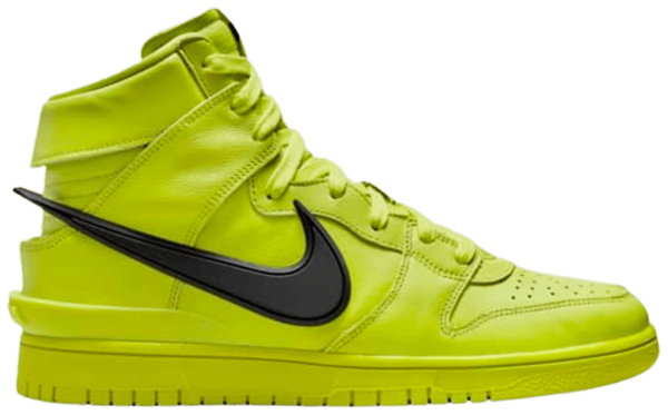 Giày Nike AMBUSH x Dunk High 'Flash Lime' CU7544-300