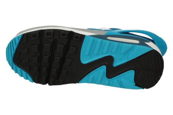 Giày Nike Air Max 90 FlyEase GS 'White Industrial Blue' CV0526-103 - Ảnh 6