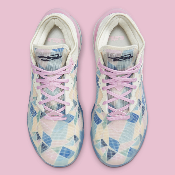 Giày Nike atmos x LeBron 18 Low 'Sakura' CV7562-101 - Ảnh 5
