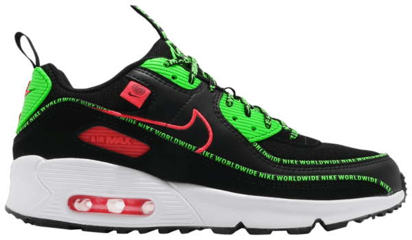 Giày Nike Air Max 90 SE GS 'Worldwide Pack SEFA20' CV7665-001