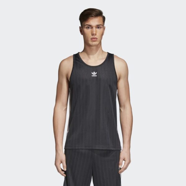 Áo Adidas Originals Adicolor Trefoil Logo Vest In Black CV8608 - Ảnh 2