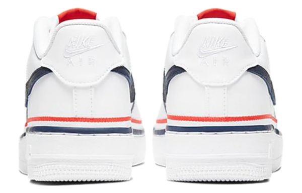 Giày Nike Air Force 1 LV8 1 GS 'White Concord' CW0984-100 - Ảnh 4