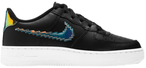 Giày Nike Air Force 1 LV8 GS 'Digital Swoosh Black' CW1577-002