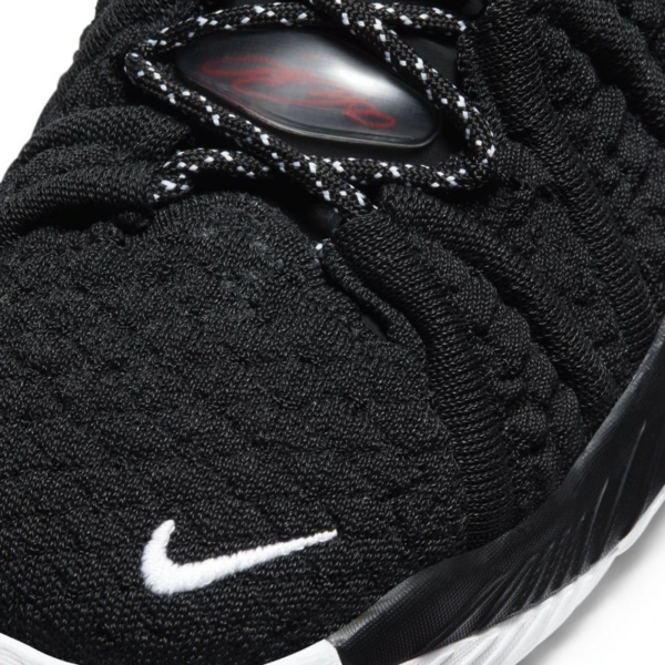 Giày Nike LeBron 18 GS 'Black University Red' CW2760-001 - Ảnh 3