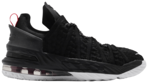 Giày Nike LeBron 18 GS 'Black University Red' CW2760-001