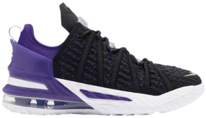 Giày Nike LeBron 18 GS 'Lakers' CW2760-004