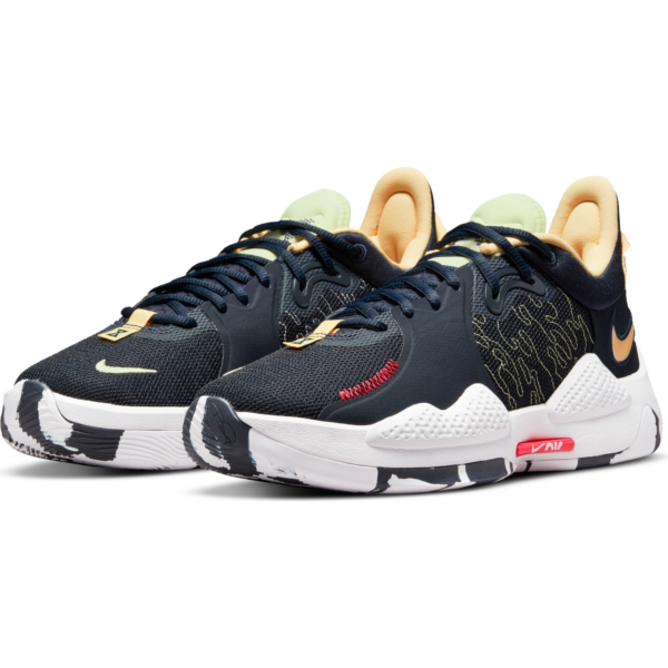GIày Nike PG 5 EP 'Dark Obsidian Melon Tint' CW3146-401 - Ảnh 3
