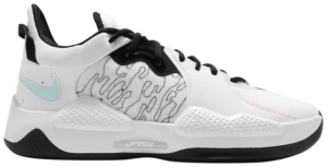 Giày Nike PG 5 EP 'White Black' CW3146-100