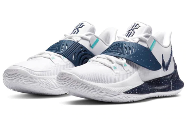 Giày Nike Kyrie Low 3 Team 'White Midnight Navy' CW6228-100 - Ảnh 5