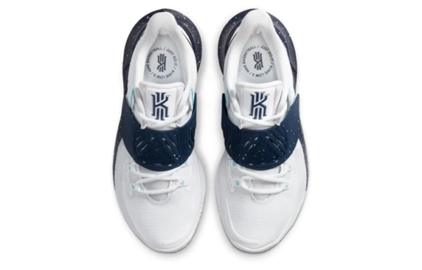 Giày Nike Kyrie Low 3 Team 'White Midnight Navy' CW6228-100 - Ảnh 6