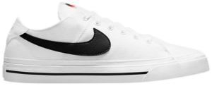 Giày Nike Court Legacy Canvas 'White Black' CW6539-101