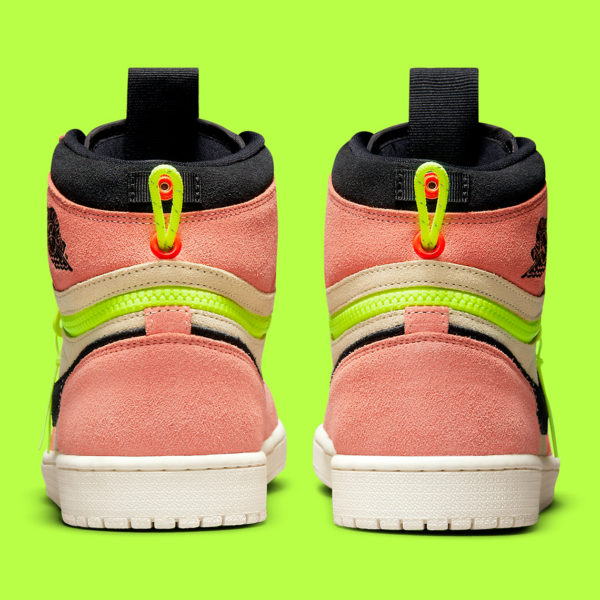 Giày Nike Air Jordan 1 High Switch 'Pink Volt' CW6576-800 - Ảnh 9