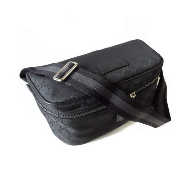 Túi Gucci Bike Bag Fabric Hipsack 449182 G1XHN 8615 - Ảnh 3