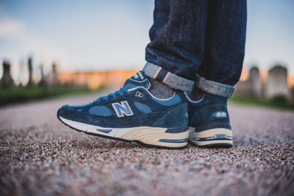 Giày New Balance 991 Made In England 'Bluesman' M991DBW - Ảnh 5