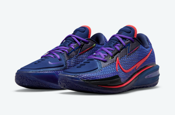 Giày Nike Air Zoom GT Cut 'Blue Void Siren Red' CZ0175-400 - Ảnh 2
