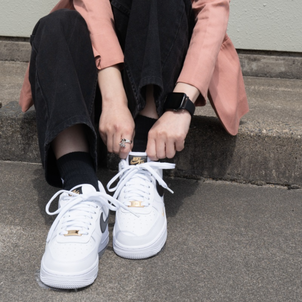 Giày Nike Wmns Air Force 1 '07 Essential 'White Black' CZ0270-102 - Ảnh 3