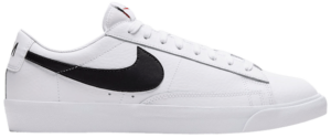 Giày Nike Blazer Low Leather 'Black Swoosh' CZ1089-100