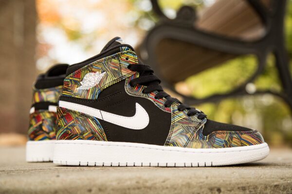 Giày Nike Air Jordan 1 Retro Nouveau BHM (2016) 739640-045 - Ảnh 9