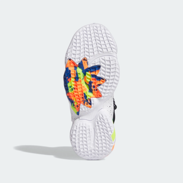 Giày Adidas D.O.N. Issue #2 Big Kids 'Black Multi' FZ1423 - Ảnh 6