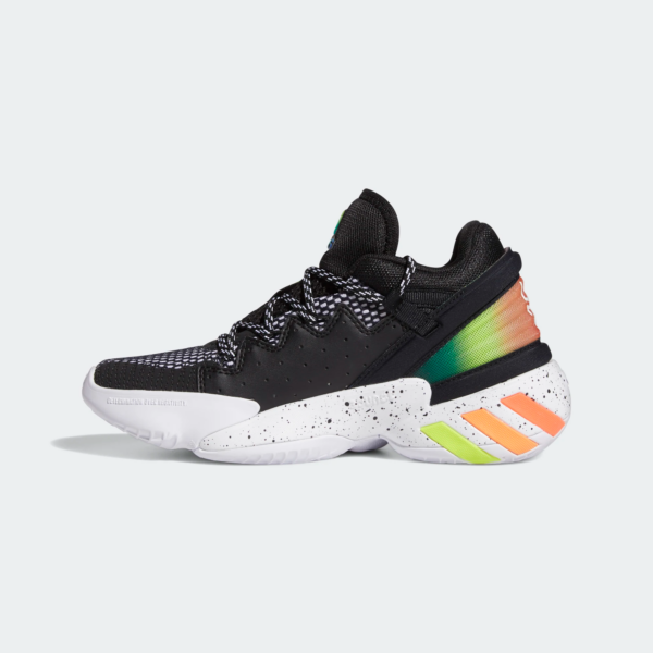 Giày Adidas D.O.N. Issue #2 Big Kids 'Black Multi' FZ1423 - Ảnh 3