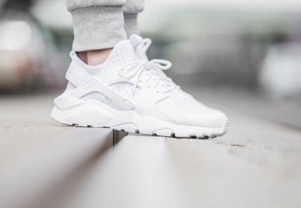Giày Nike Air Huarache Run Ultra 'Triple White' 819685-101 - Ảnh 5