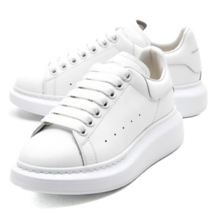 Alternative view of Giày Alexander McQueen Wmns Oversized Sneaker 'White' 553770-WHGP0-9000