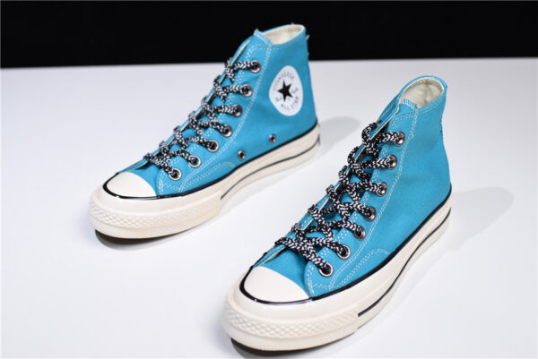 Giày Converse Chuck 70 Vintage Canvas Mountaineering Teal Black Egret 162365C - Ảnh 5
